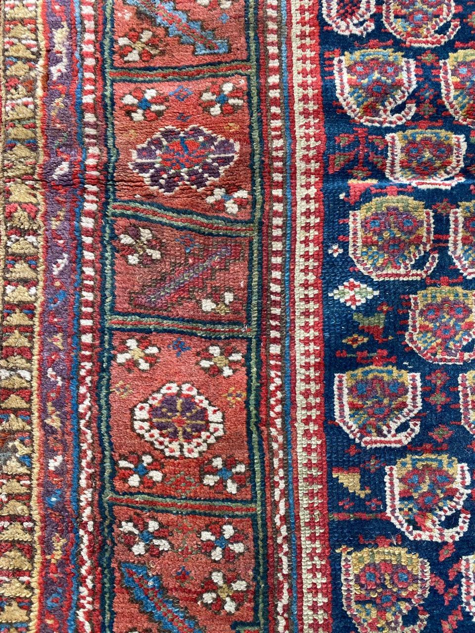 Merveilleux tapis de couloir ancien nord-ouest État moyen - En vente à Saint Ouen, FR
