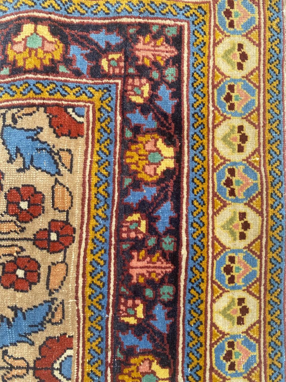 Bobyrugs wundervoller antiker Sarouk-Teppich im Angebot 11