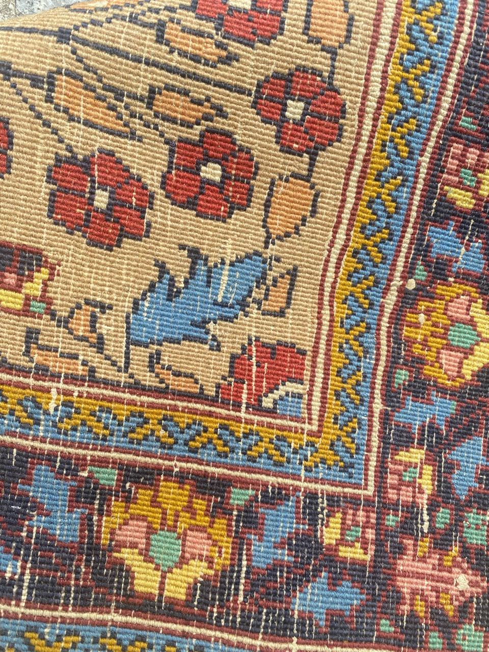 Bobyrugs wundervoller antiker Sarouk-Teppich im Angebot 12