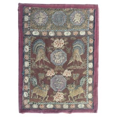 Wonderful Antique silk and golden metal Chinese rich Embroidery