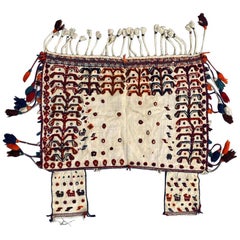 Merveilleux tapis tribal ancien Khorjin