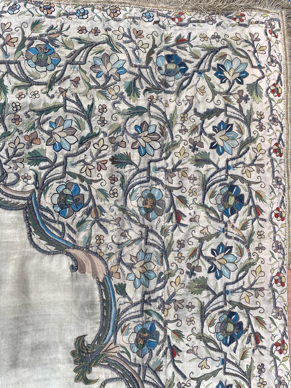 Wonderful Antique Turkish Ottoman Embroidery 3