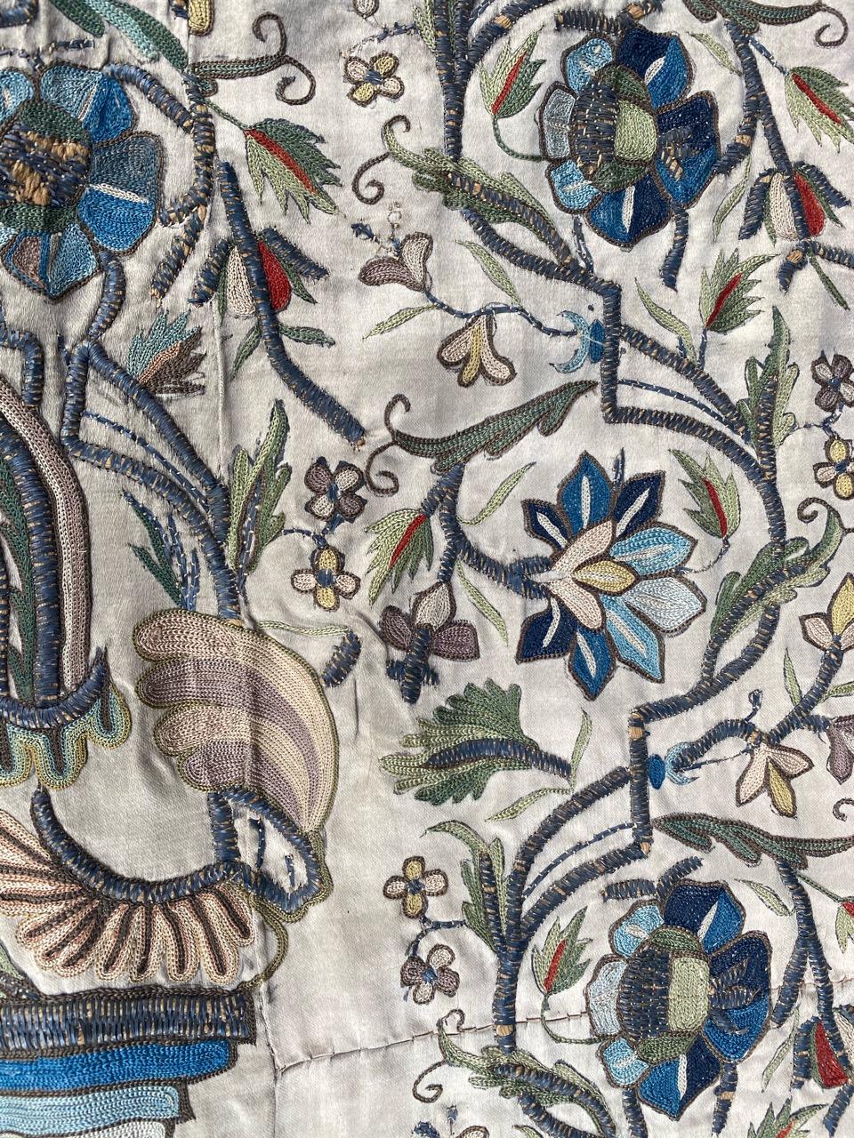 Bobyrug’s Wonderful Antique Turkish Ottoman Embroidery 4