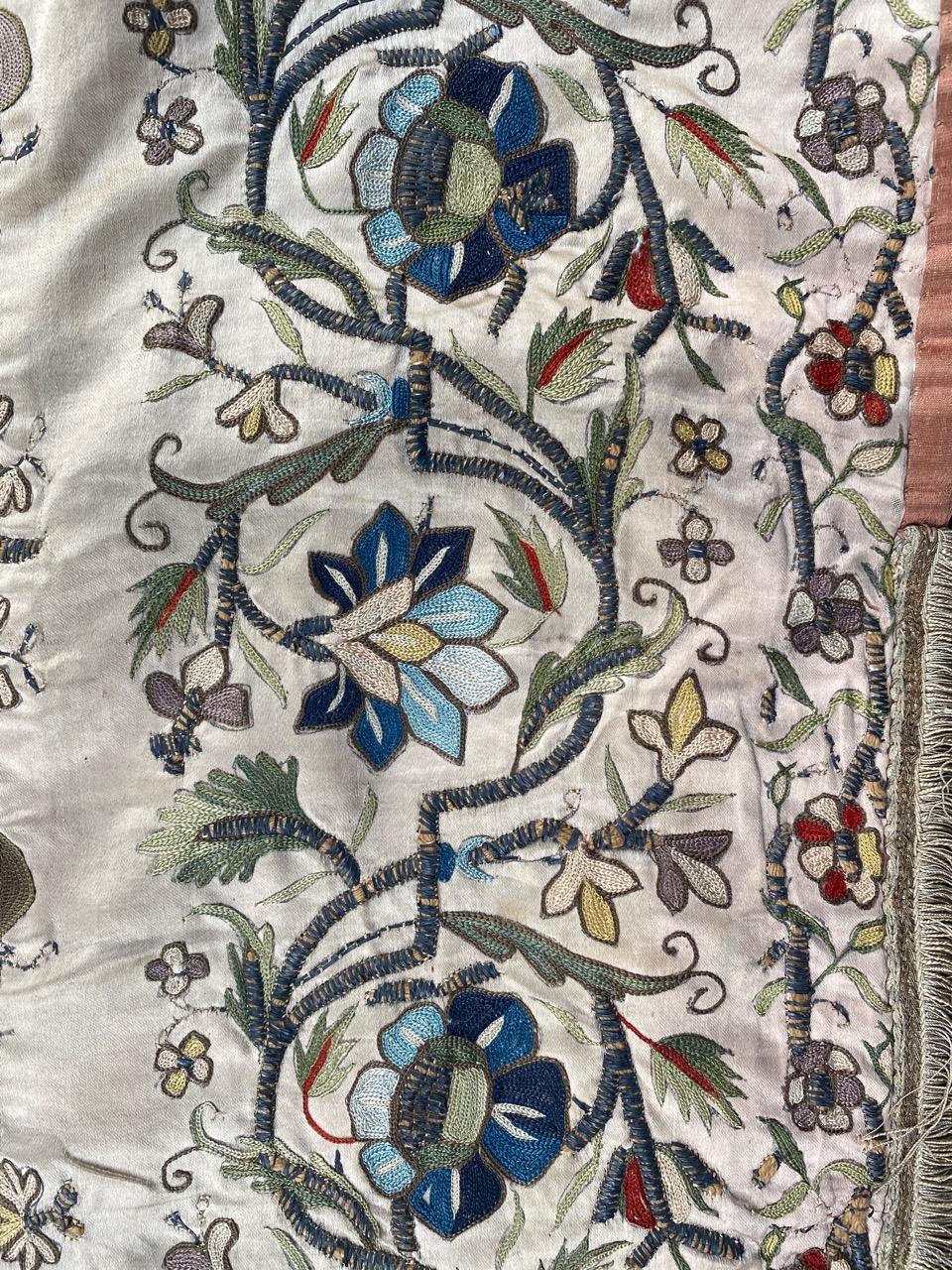 Wonderful Antique Turkish Ottoman Embroidery 9