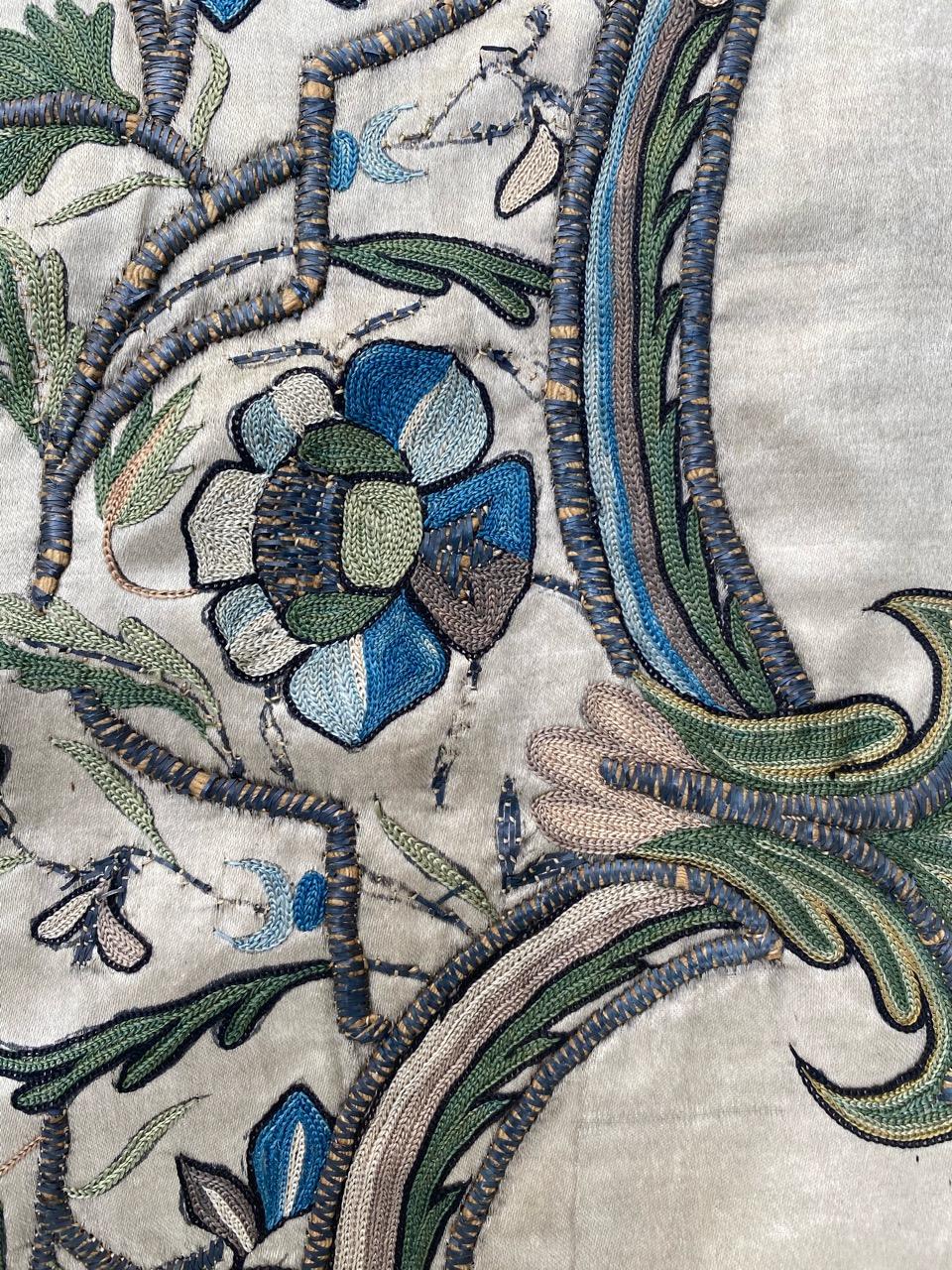 Bobyrug’s Wonderful Antique Turkish Ottoman Embroidery 8