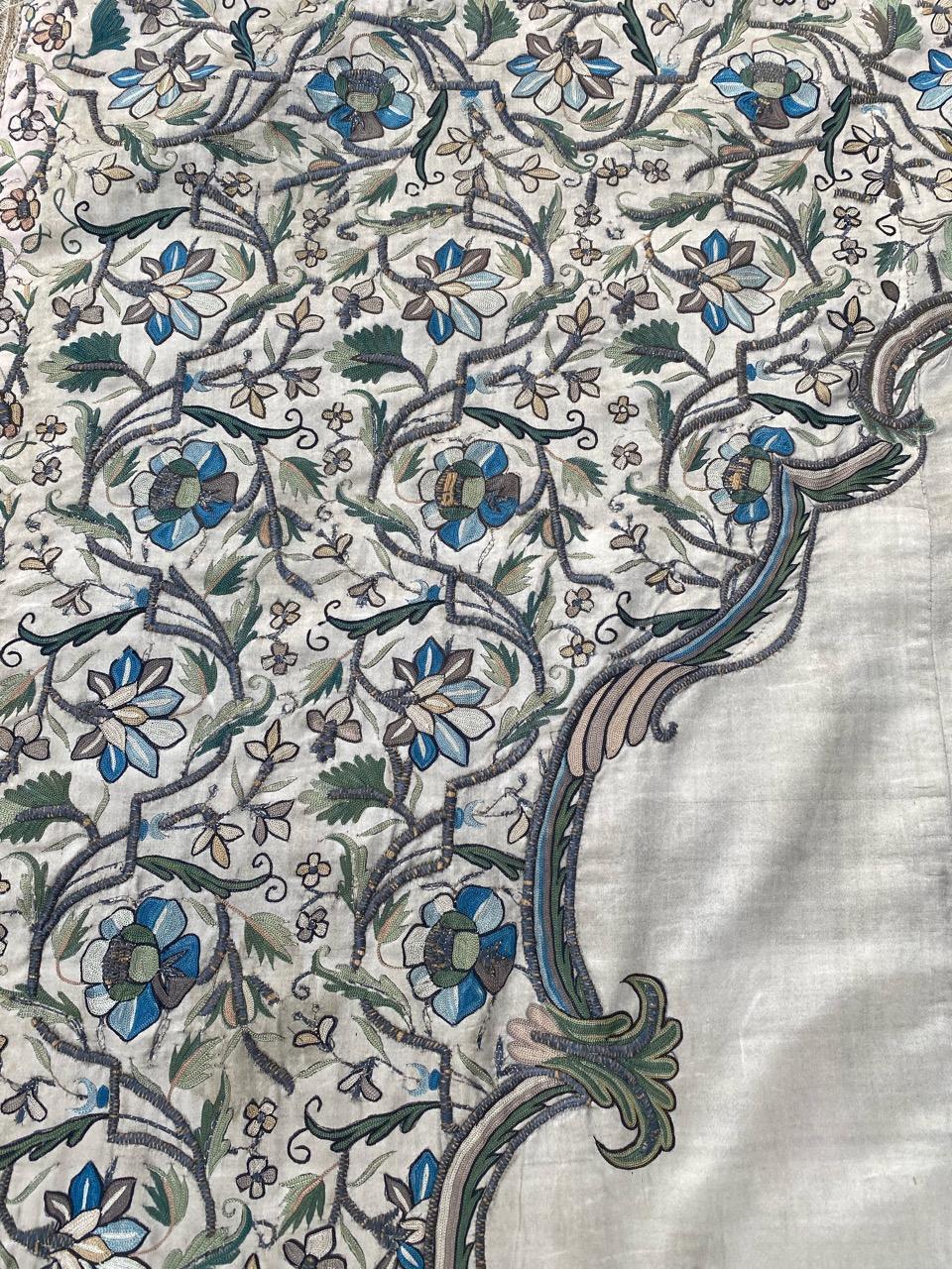 19th Century Bobyrug’s Wonderful Antique Turkish Ottoman Embroidery