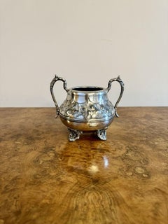 Wonderful antique Victorian four piece tea set
