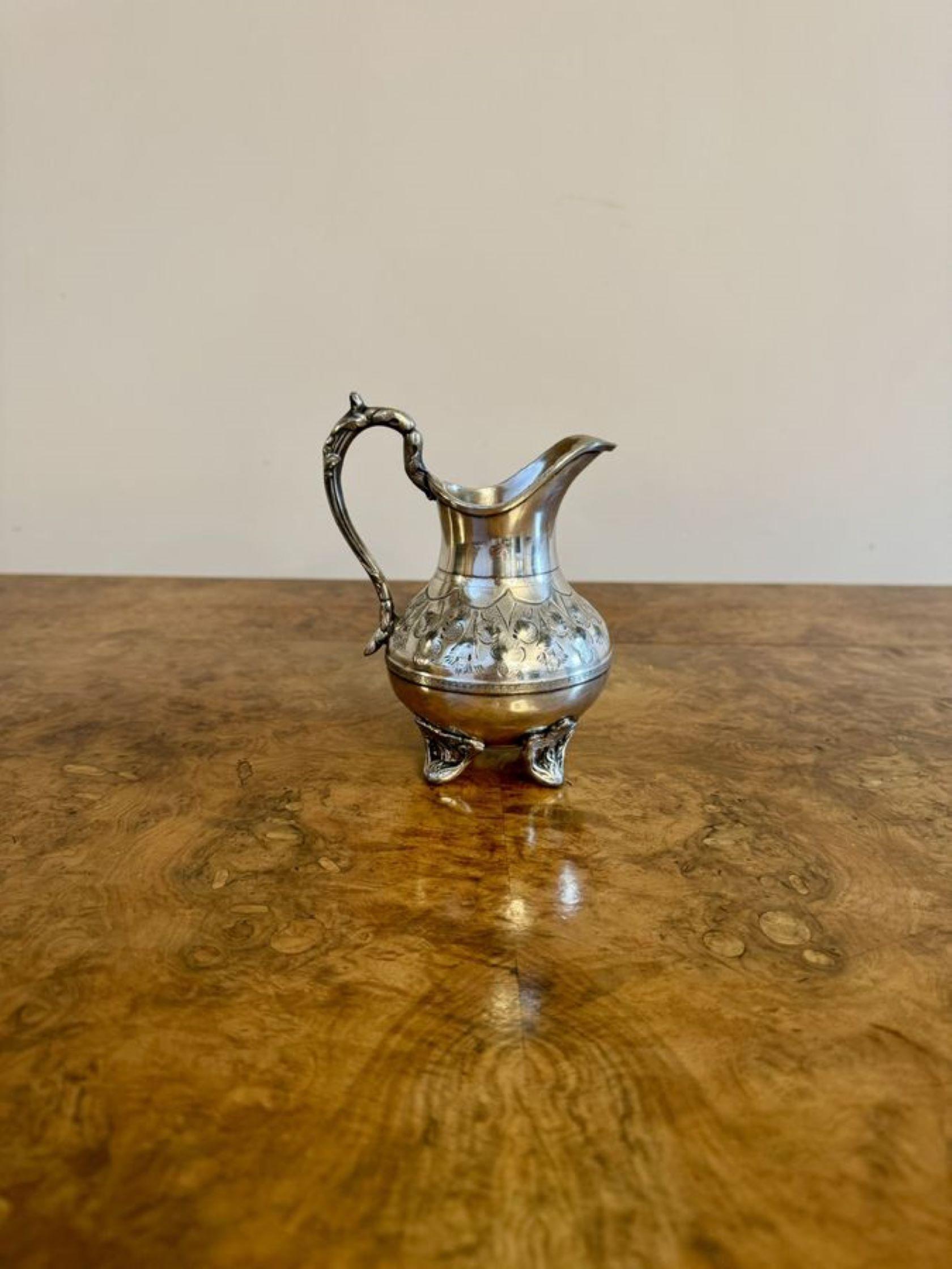 Wonderful antique Victorian four piece tea set  For Sale 1