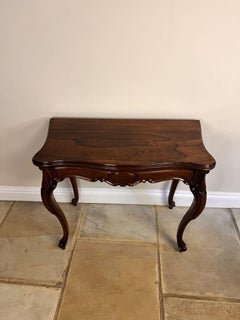 Wonderful antique Victorian quality rosewood tea table