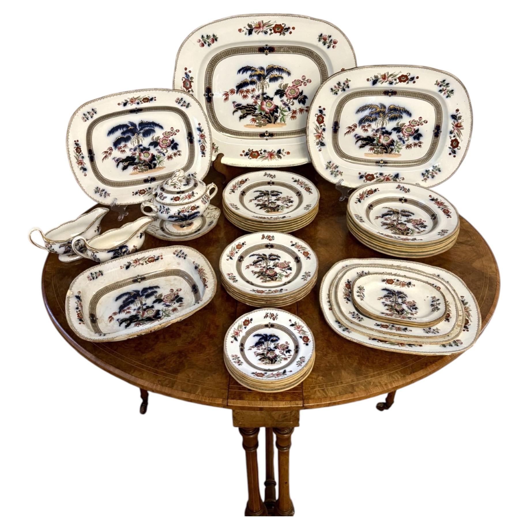 Wonderful antique Victorian Wedgwood part dinner service