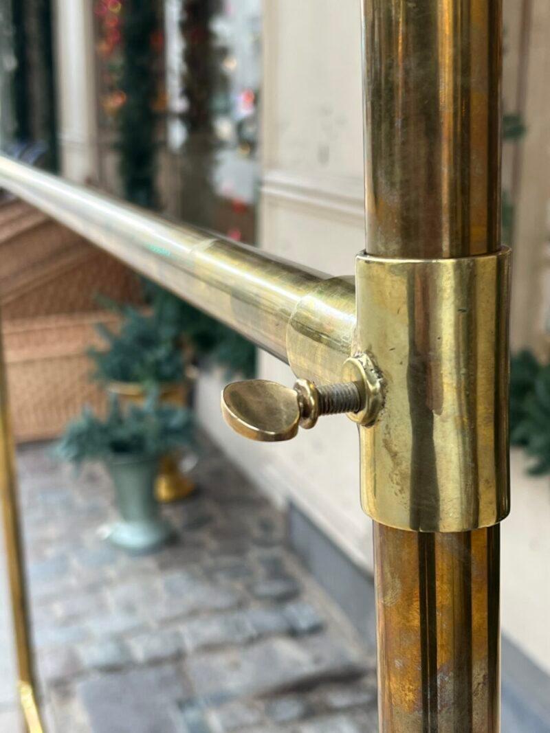 Maravilloso perchero Art Decó de latón, años 20 Francia en venta 4