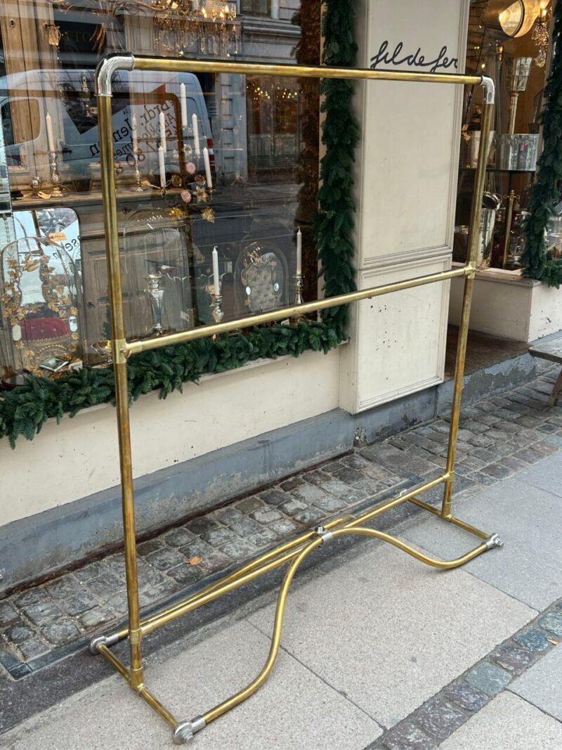 Maravilloso perchero Art Decó de latón, años 20 Francia Francés en venta