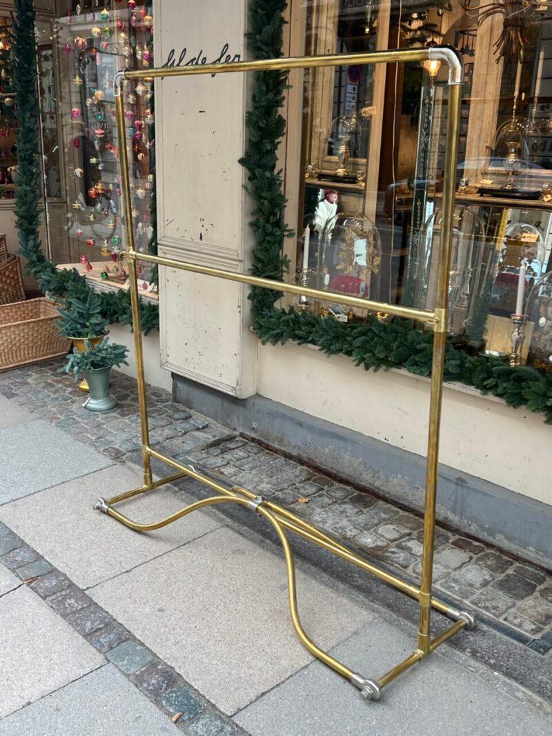 Maravilloso perchero Art Decó de latón, años 20 Francia en Bueno estado para la venta en Copenhagen K, DK