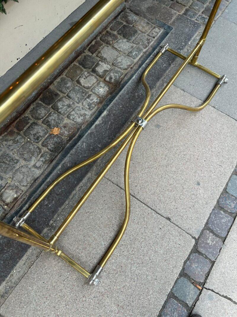 Maravilloso perchero Art Decó de latón, años 20 Francia Latón en venta