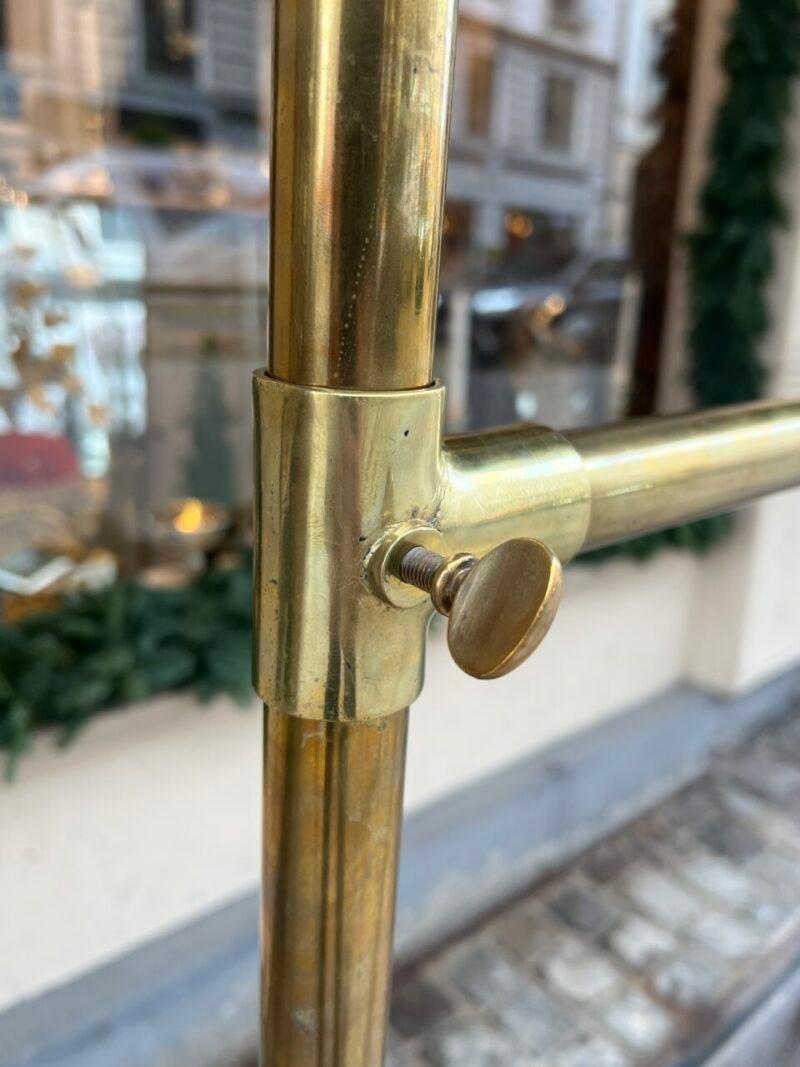 Maravilloso perchero Art Decó de latón, años 20 Francia en venta 1