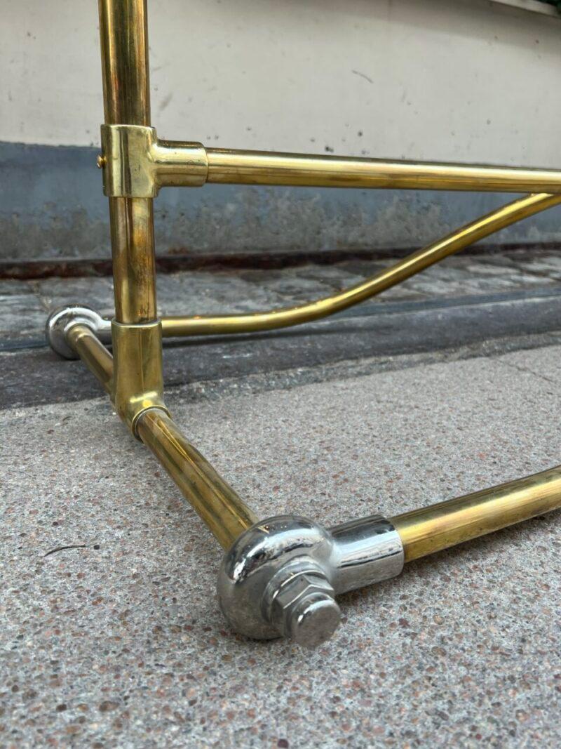Maravilloso perchero Art Decó de latón, años 20 Francia en venta 2