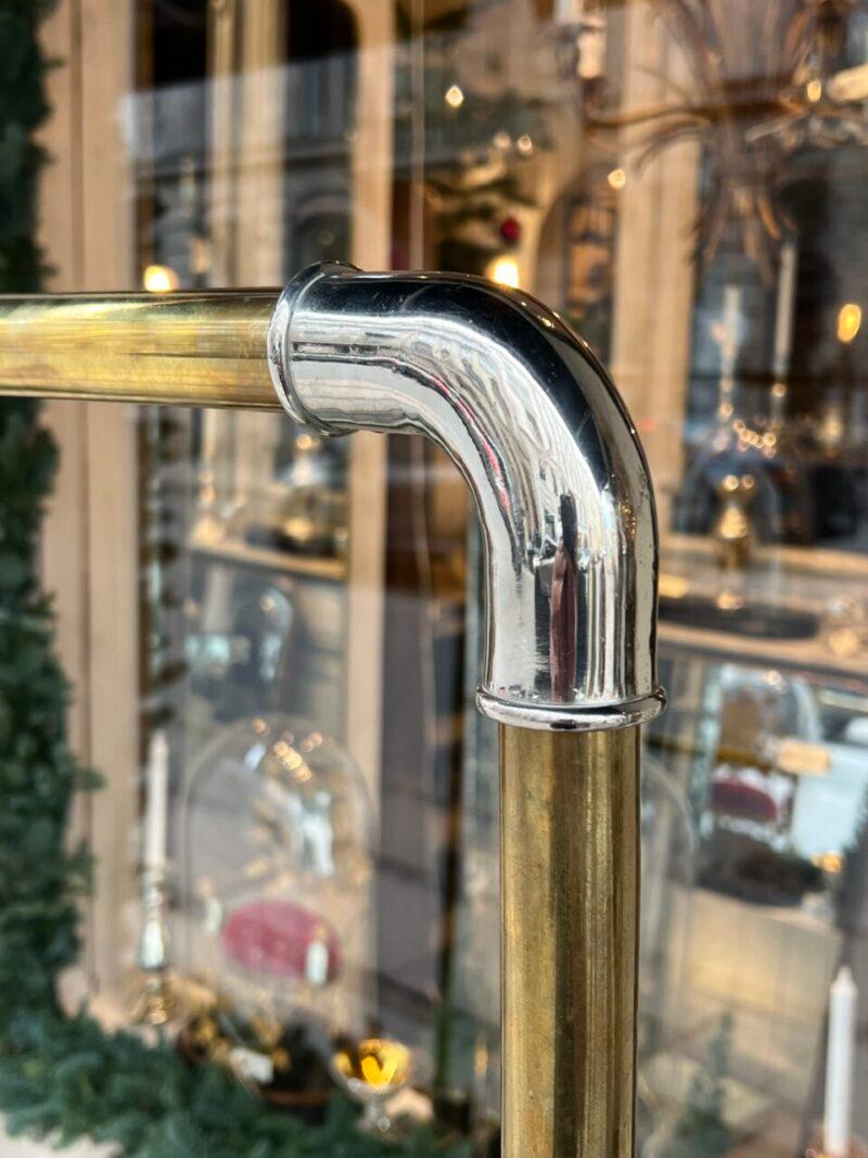 Maravilloso perchero Art Decó de latón, años 20 Francia en venta 3