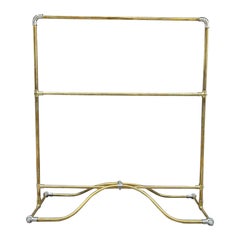 Wunderschöne Art Deco Kleiderstange aus Messing, 1920er Jahre Frankreich