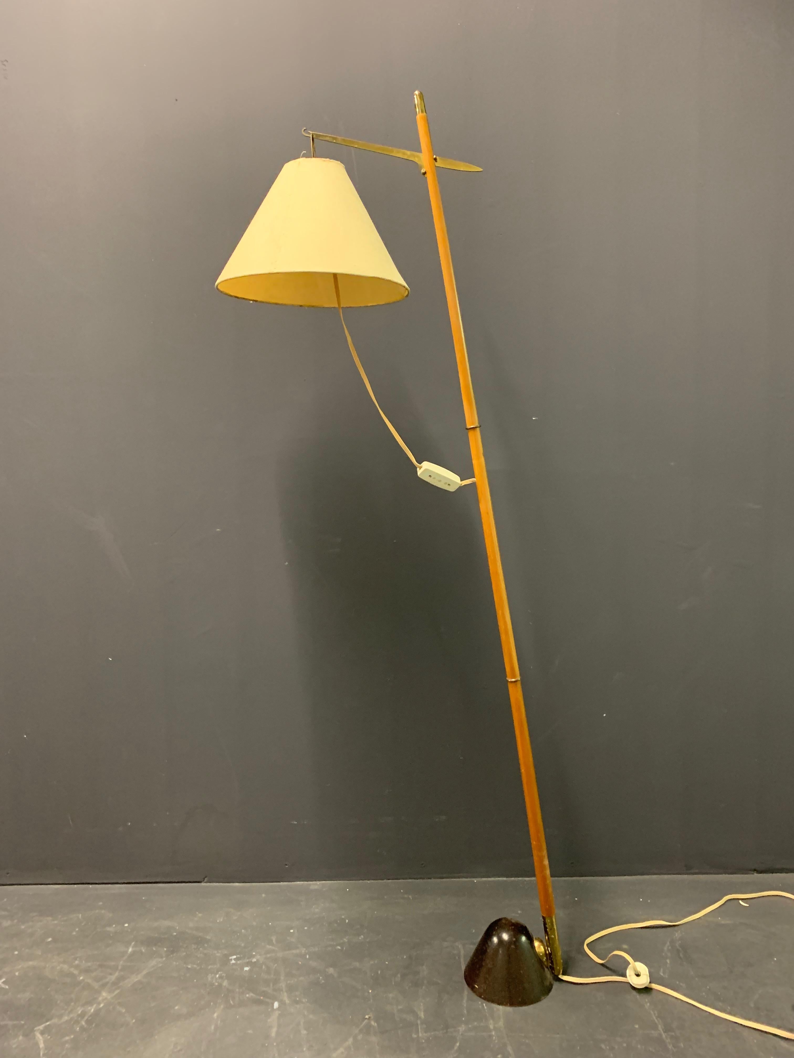 Mid-20th Century Wonderful Austrian Floor Lamp