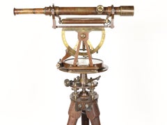 Wonderful Benjamin Pike & Sons (New York) Circa 1850 Theodolite