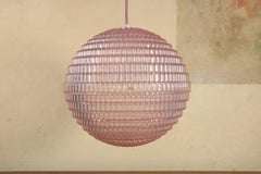 Wonderful Big Ball Lamp, Pink, by Erco, Germany, 1970s