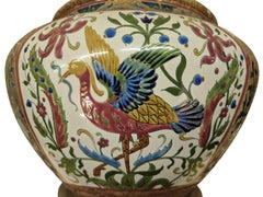 Big flower pot planter cachepot jardiniere Jugendstil Art Nouveau Workshop Znaim