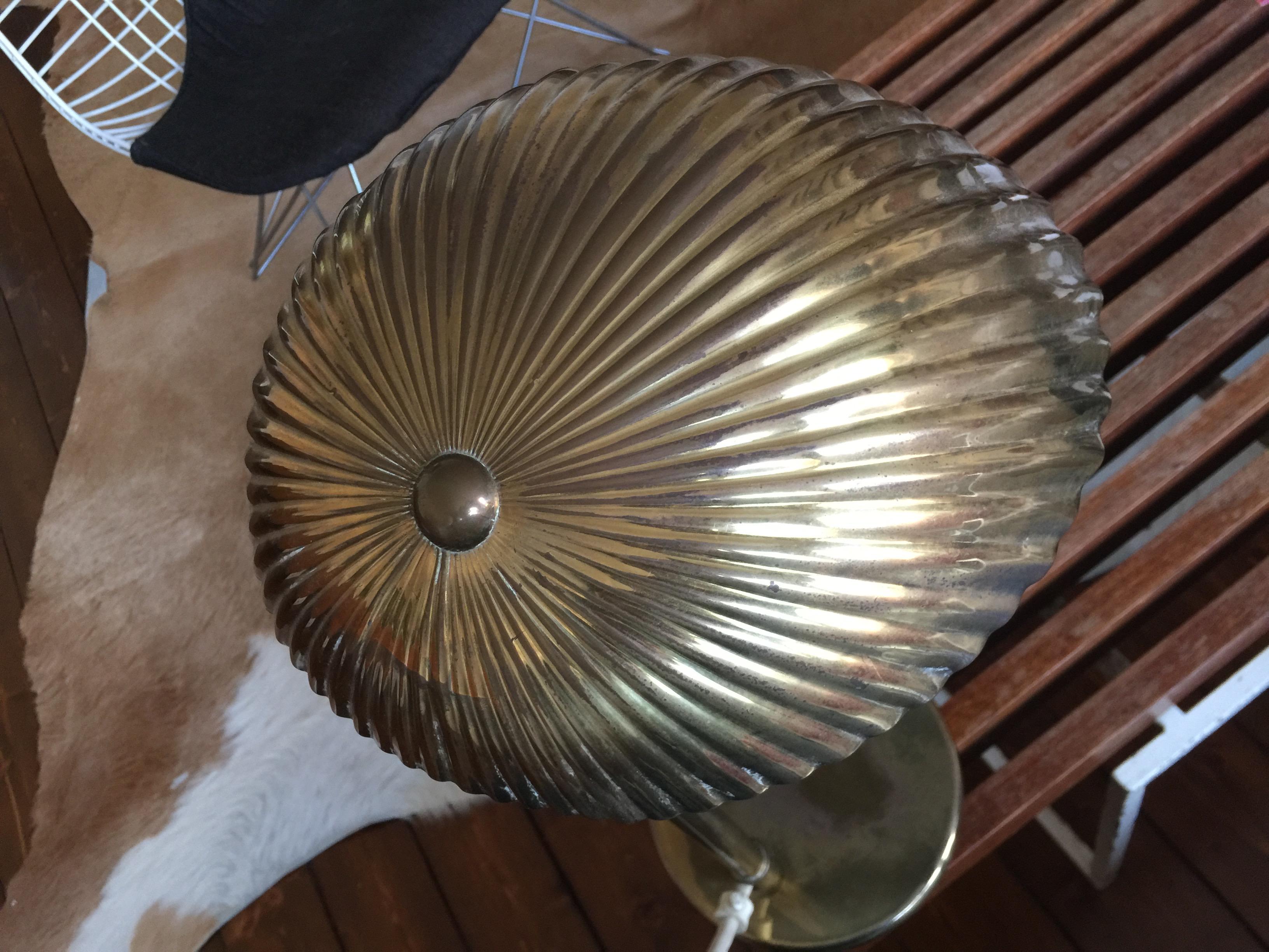 Attributed to Paavo Tynell. An unknown and bigger version of the lamp you regular see, but unsigned. Purchased from an art collectors home in cologne. They bought the lamp 50 years ago in Finland.