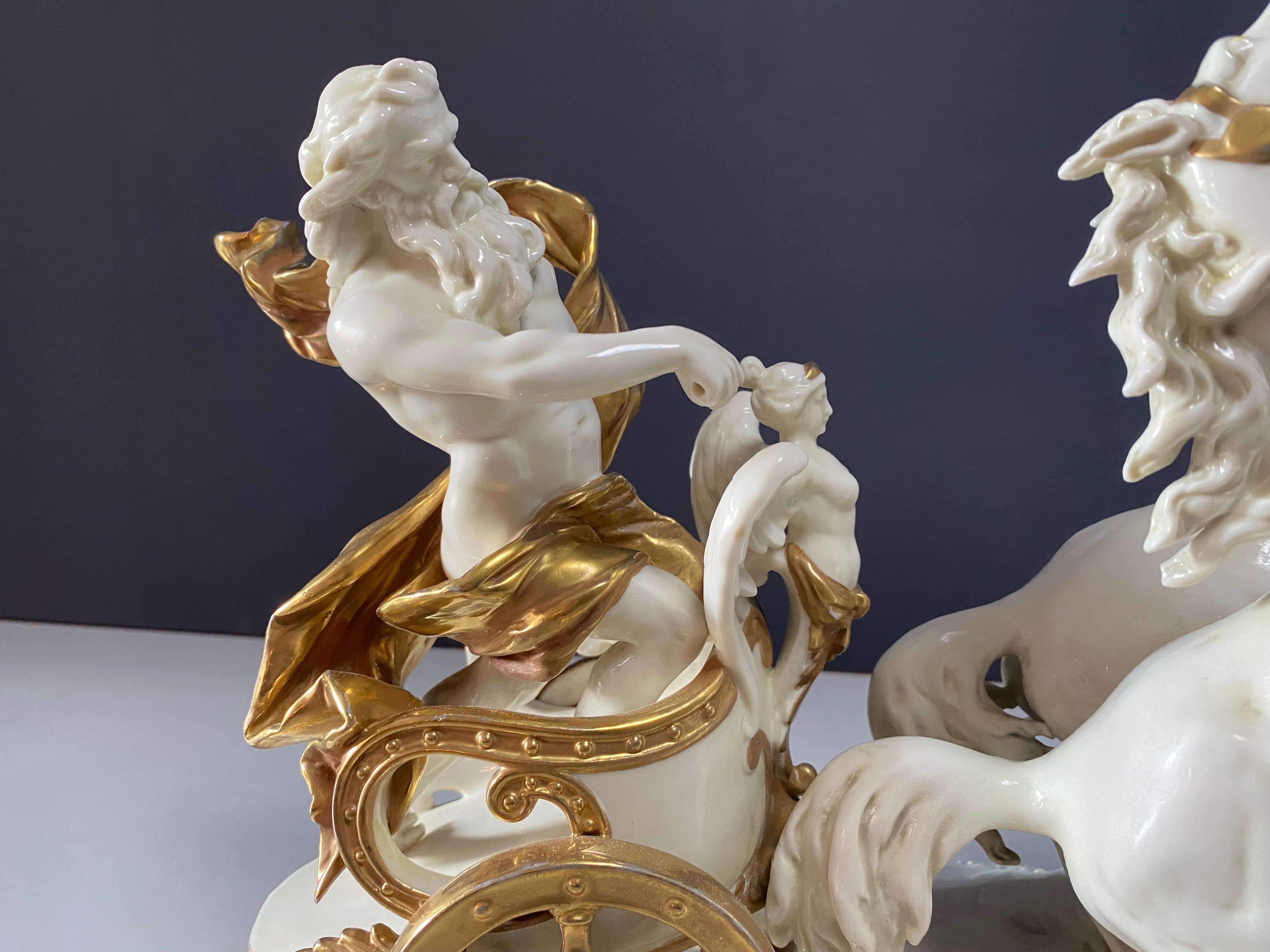 Autre Magnifique porcelaine de Capodimonte du début des années 1900 en vente
