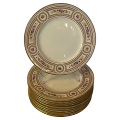 Wonderful Cauldon England Tiffany & Co New York Porcelain Lunch Dessert Plates