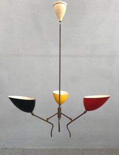 Wonderful Chandelier Attributed to Lumi Milano