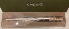 Wonderful Christofle France Art Nouveau / Deco Silver Plate Letter Opener NEW