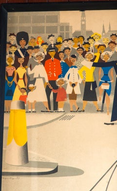 "Wonderful Copenhagen" Vintage Poster