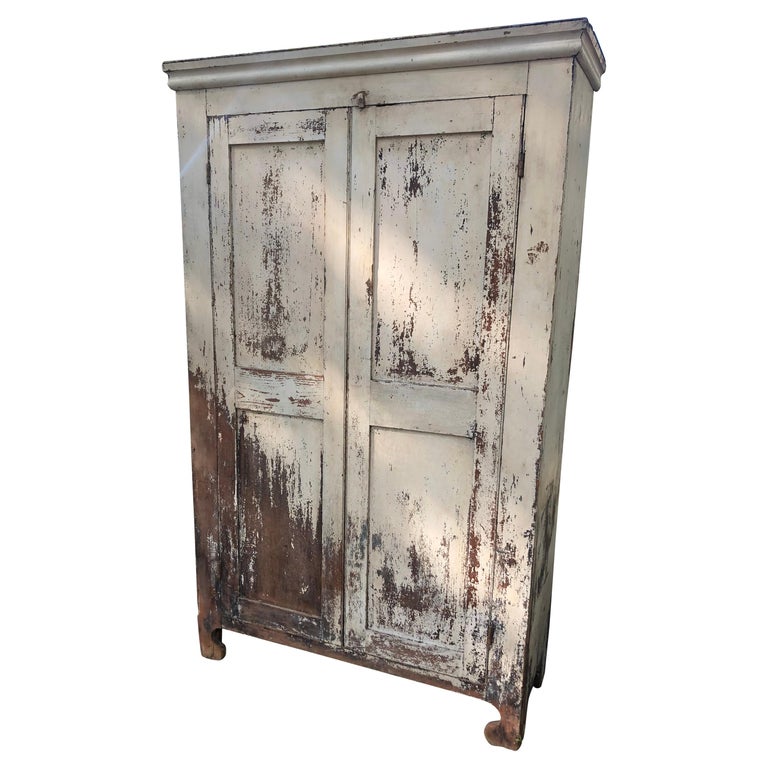 Country Distressed Armoire Wardrobe, What Is An Armoire Furniture