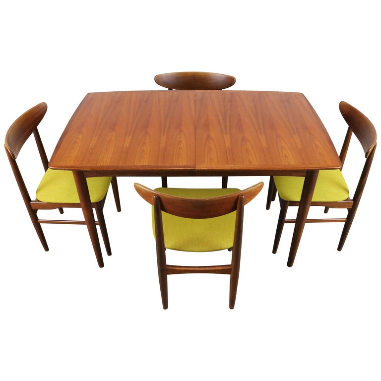 Wonderful Danish Design Dining Room Set Designed by Dyrlund in Teak