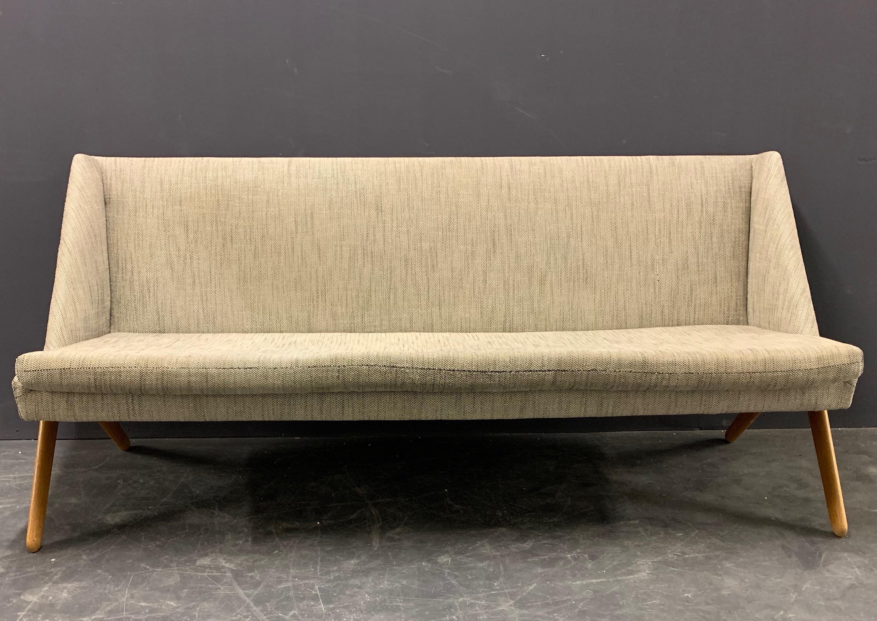 Wonderful Danish Sofa Attributed to Hans Wegner For Sale 9