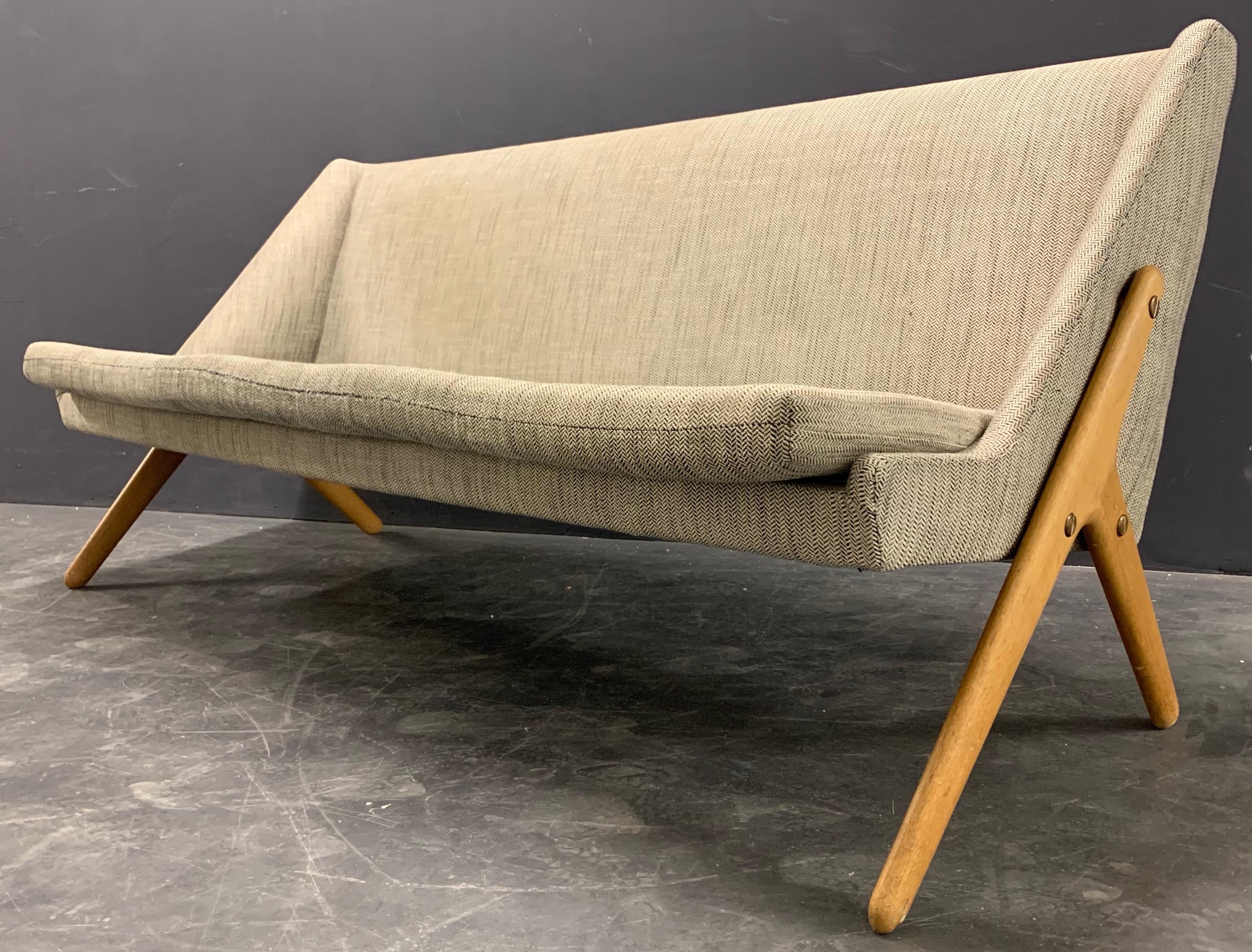 Wonderful Danish Sofa Attributed to Hans Wegner For Sale 12