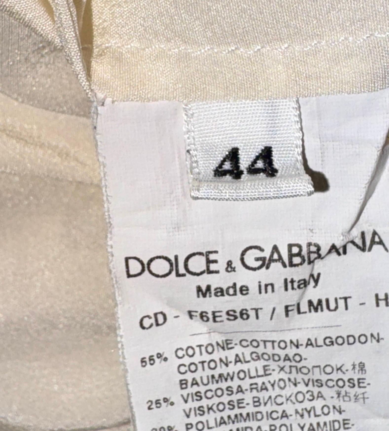 Magnifique robe droite en dentelle DOLCE & Gabbana 44 en vente 3
