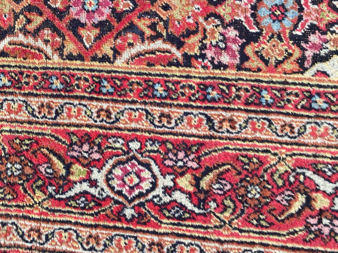 Bobyrug’s Wonderful Early 19th Century Antique Khorassan Rug For Sale 5