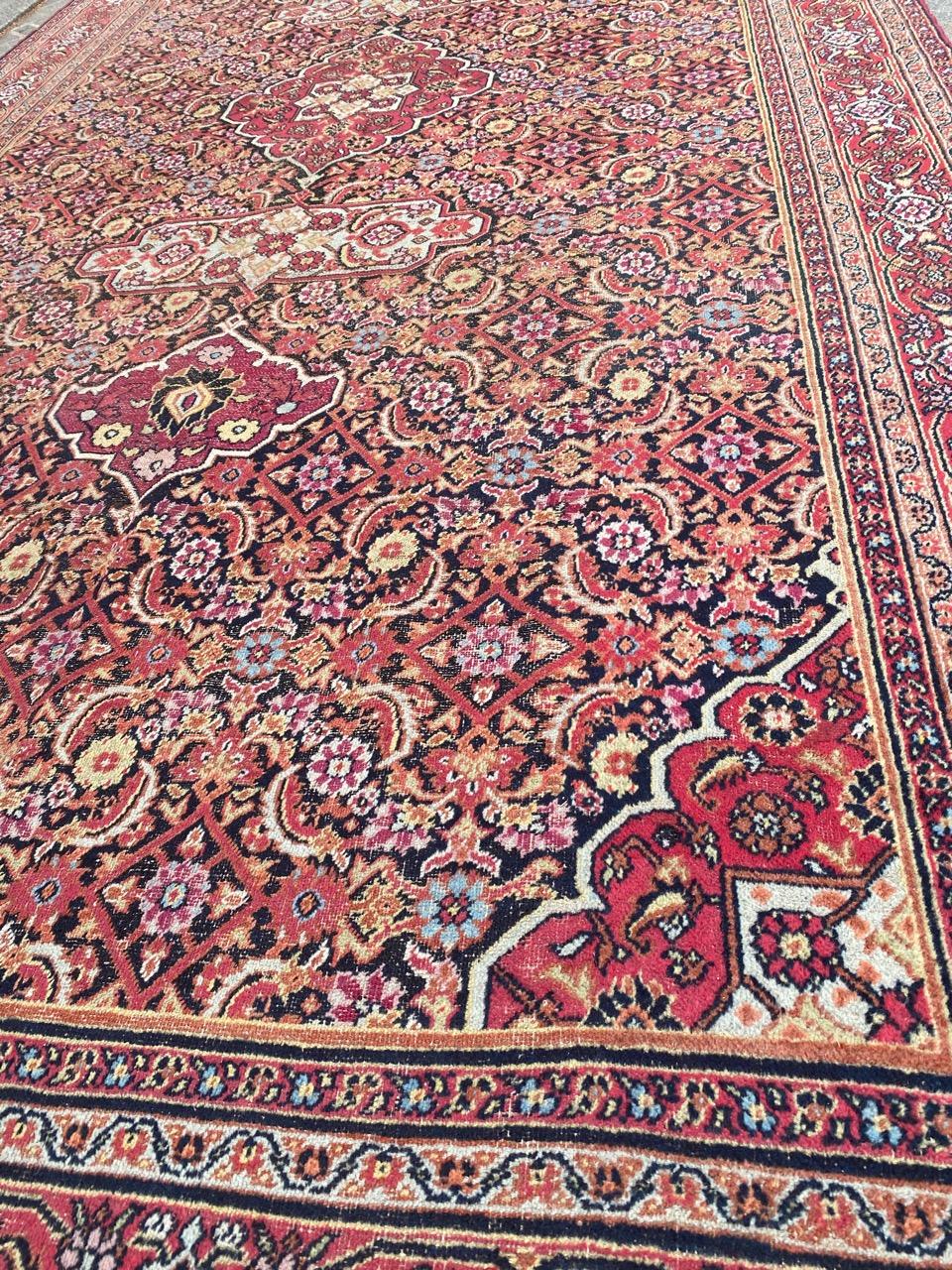 Bobyrug’s Wonderful Early 19th Century Antique Khorassan Rug For Sale 11