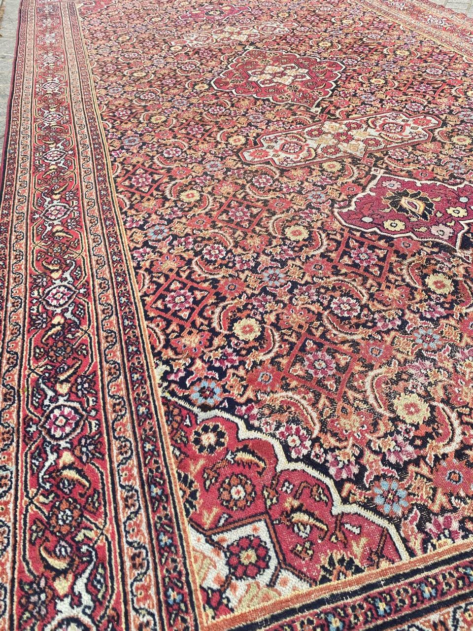 Bobyrug’s Wonderful Early 19th Century Antique Khorassan Rug For Sale 12
