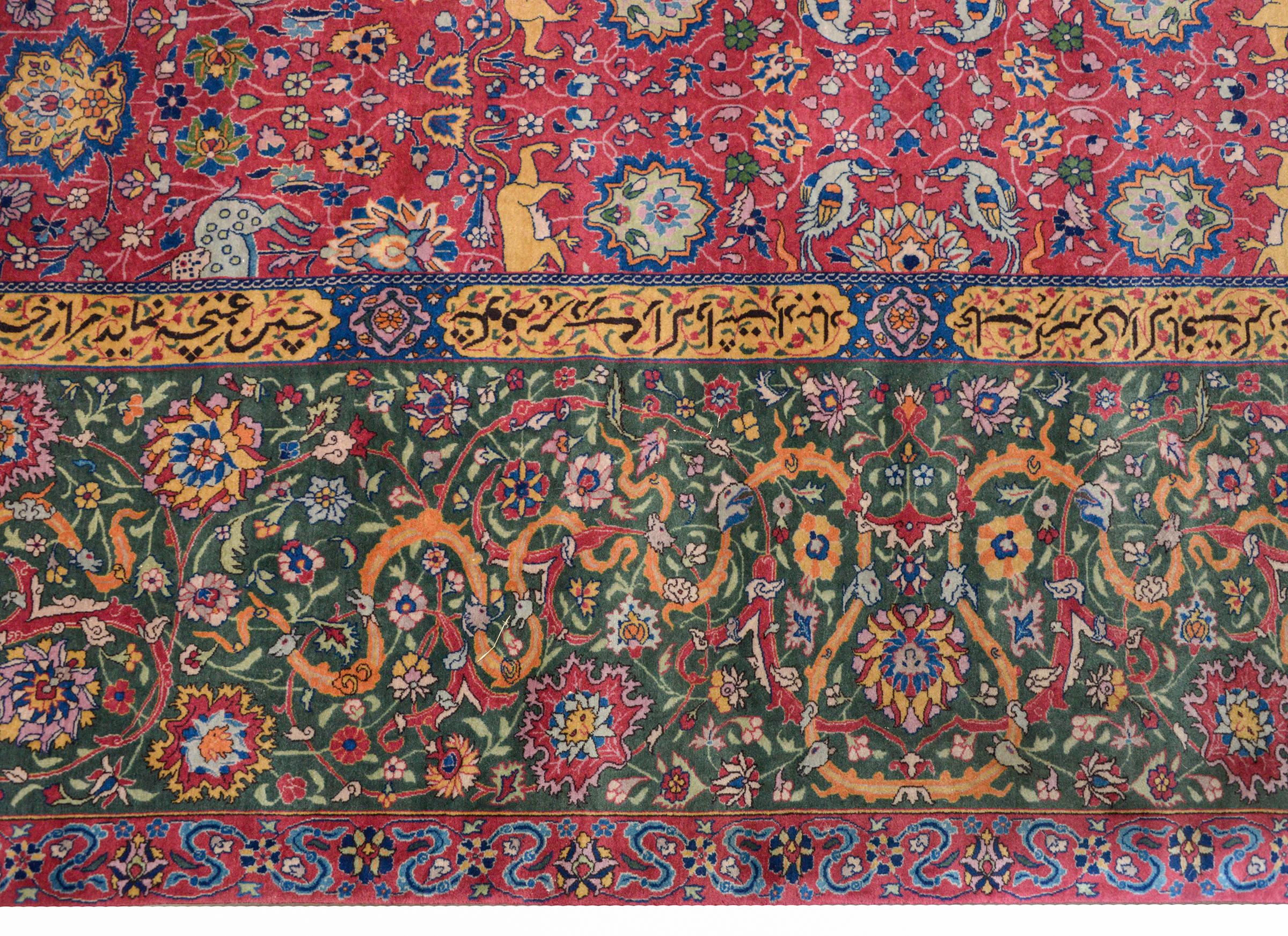 Wonderful Early 20th Century Agra Rug For Sale 3
