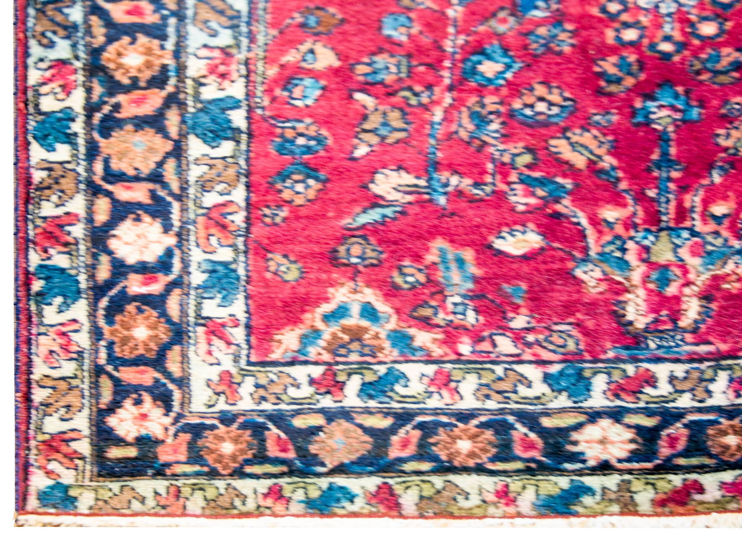 Mid-20th Century Wonderful Early 20th Century Antique Lilihan Rug For Sale