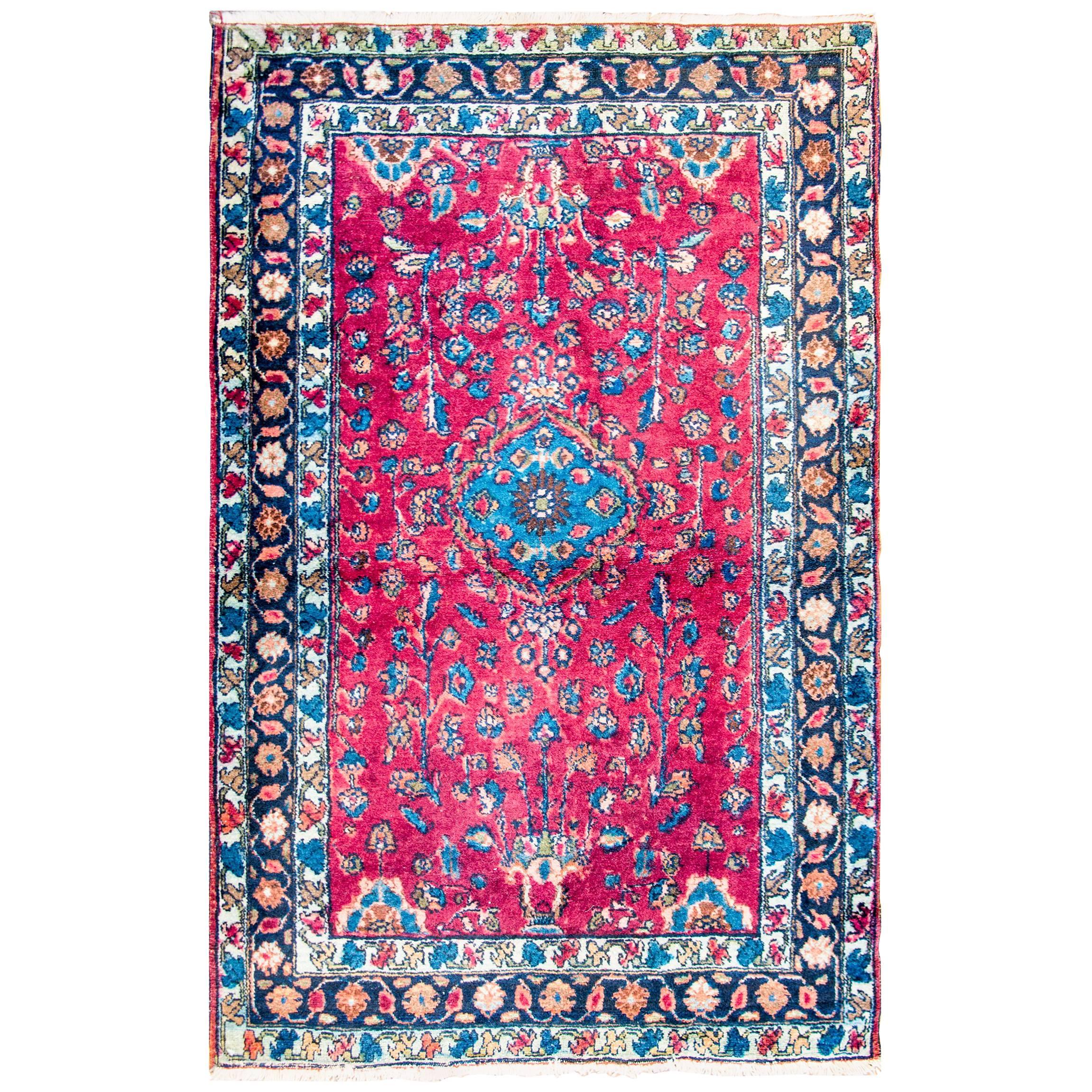 Wonderful Early 20th Century Antique Lilihan Rug For Sale