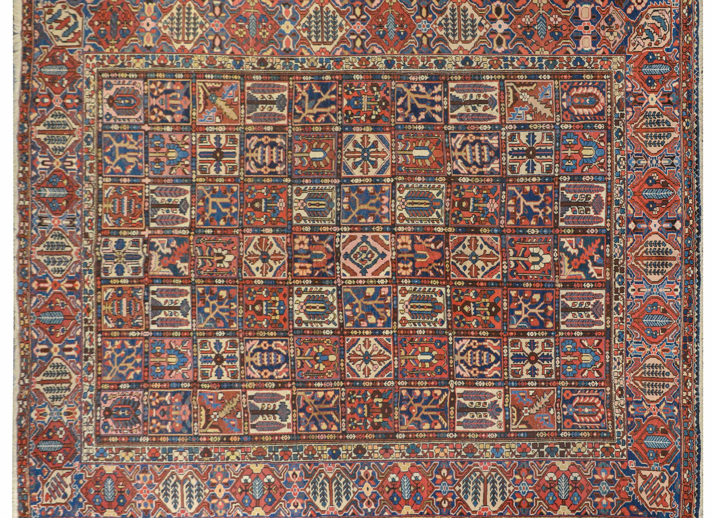 Wunderschöner Bakhtiari-Teppich aus dem frühen 20. Jahrhundert (Bakshaish) im Angebot
