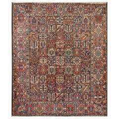 Wonderful Early 20th Century Bakhtiari Rug