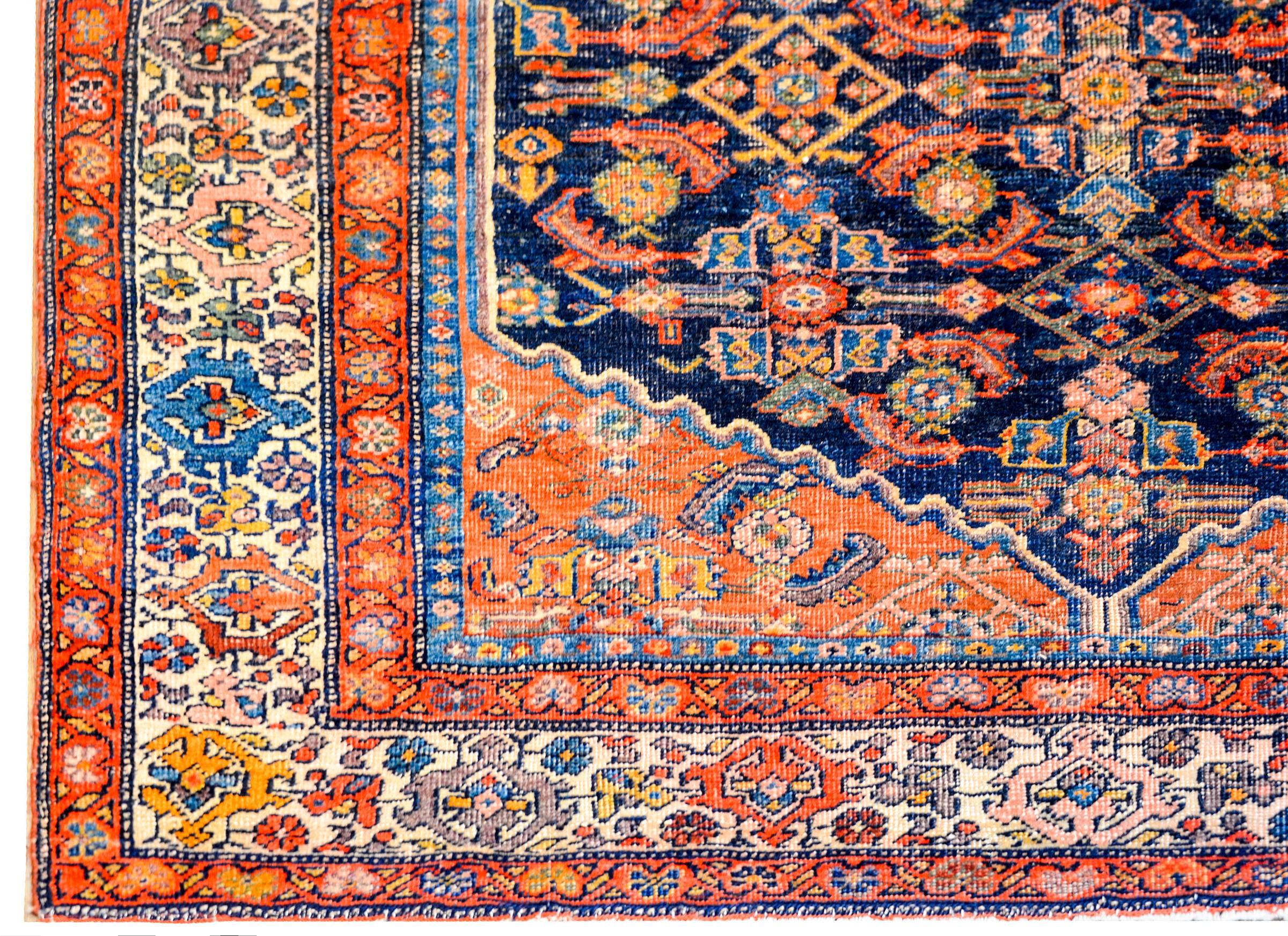 Tabriz Merveilleux tapis Bidjar du début du XXe siècle en vente
