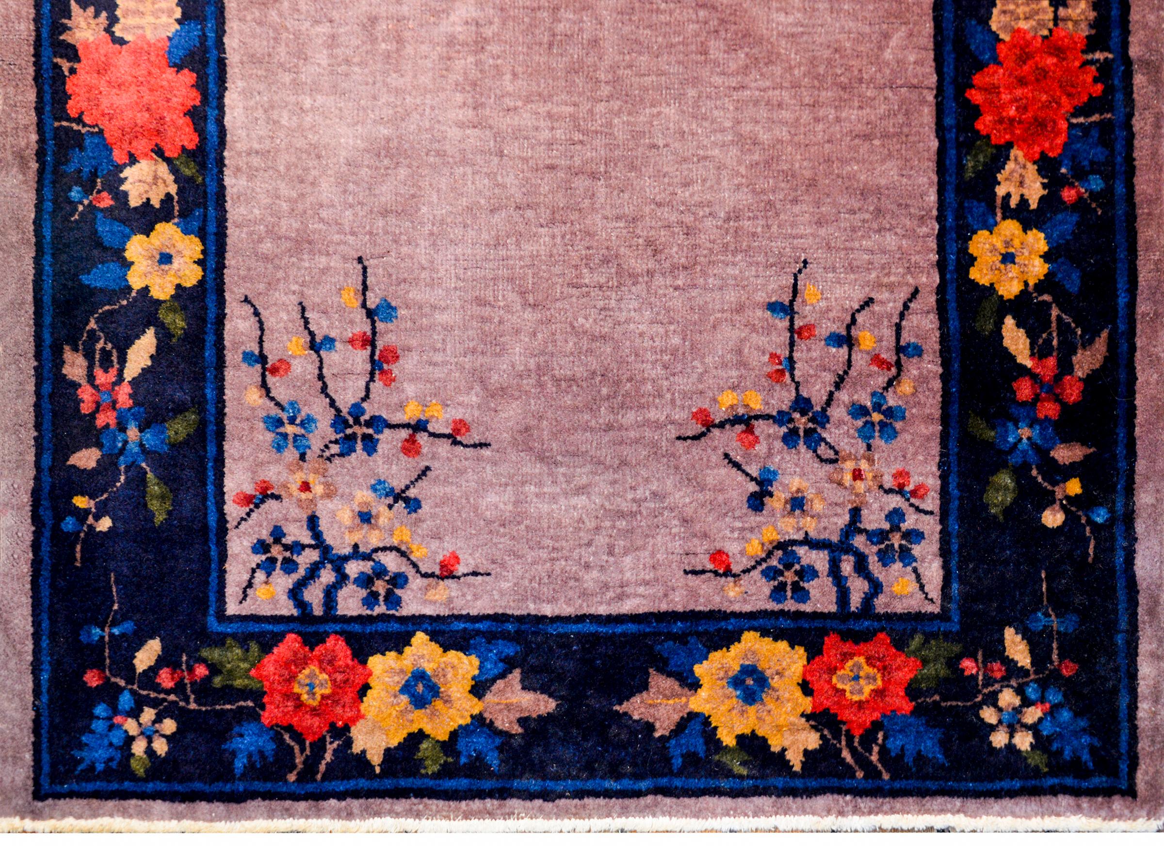 Wool Wonderful Early 20th Century Chinese Art Deco Runner