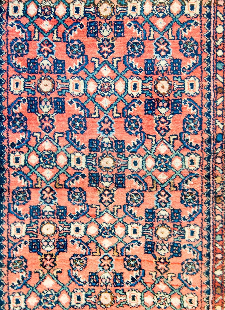 Wonderful Early 20th Century Herati Rug For Sale at 1stDibs