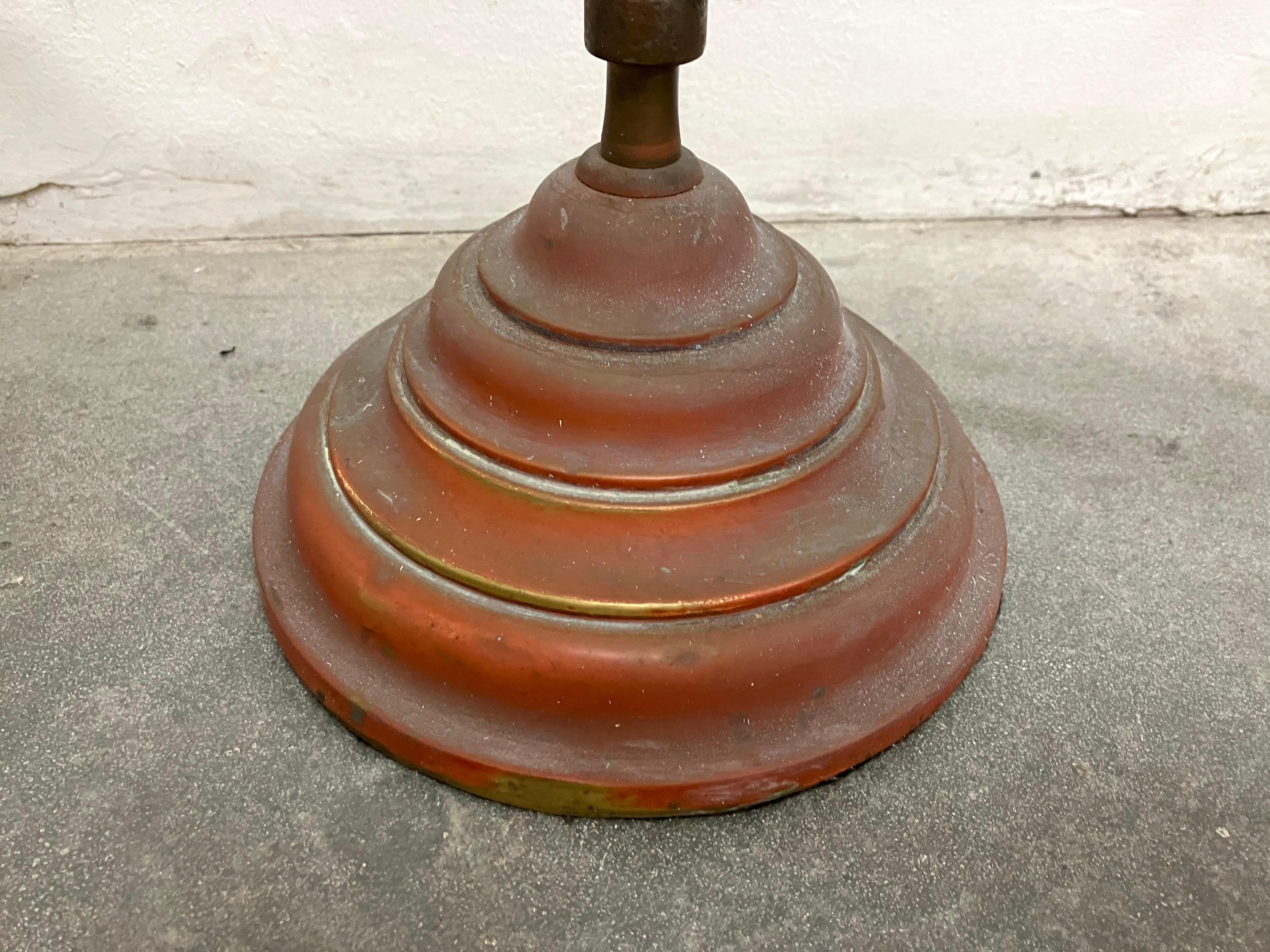 Metal Wonderful Early 20th Century Industrial Desk Lamp by OC White For Sale