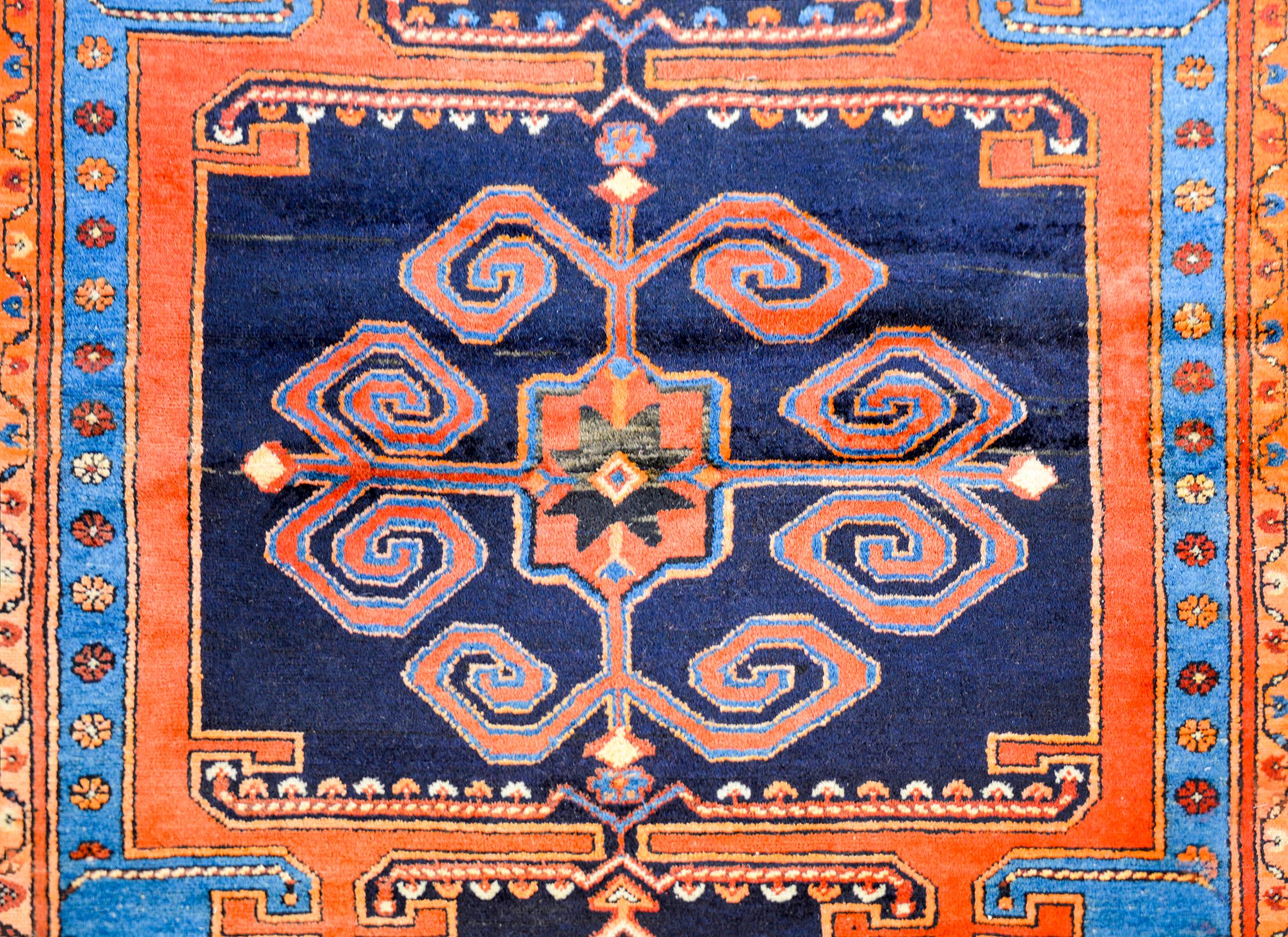 Persian Wonderful Early 20th Century Karabad Rug For Sale